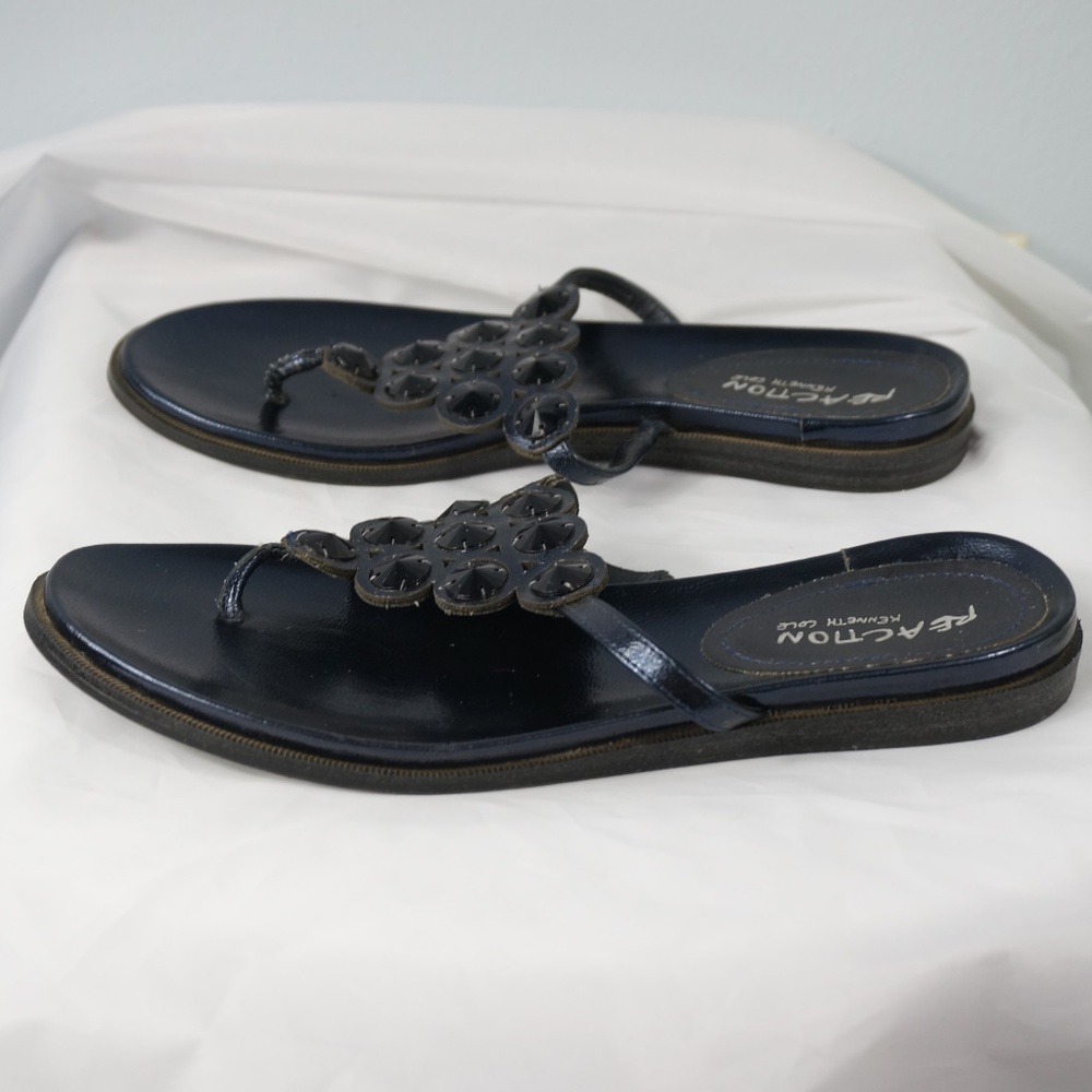 Reaction Kenneth Cole Sandals Size 8 Med - Picture 6 of 8